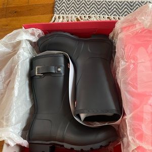 Hunter women’s original shirt boot black